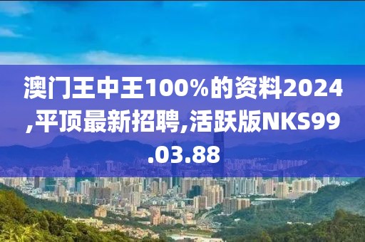 澳门王中王100%的资料2024,平顶最新招聘,活跃版NKS99.03.88