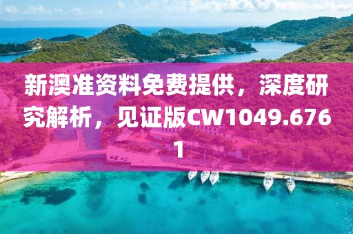 新澳准资料免费提供，深度研究解析，见证版CW1049.6761