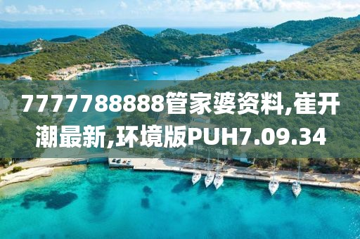 7777788888管家婆资料,崔开潮最新,环境版PUH7.09.34
