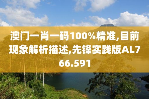 澳门一肖一码100%精准,目前现象解析描述,先锋实践版AL766.591