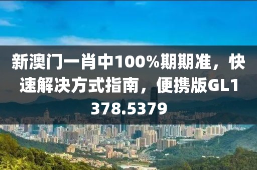 新澳门一肖中100%期期准，快速解决方式指南，便携版GL1378.5379