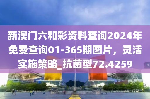 新澳门六和彩资料查询2024年免费查询01-365期图片，灵活实施策略_抗菌型72.4259