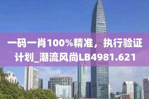一码一肖100%精准，执行验证计划_潮流风尚LB4981.621