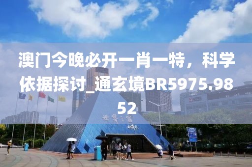 澳门今晚必开一肖一特，科学依据探讨_通玄境BR5975.9852