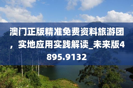 澳门正版精准免费资料旅游团，实地应用实践解读_未来版4895.9132