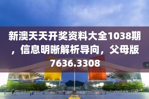 新澳天天开奖资料大全1038期，信息明晰解析导向，父母版7636.3308
