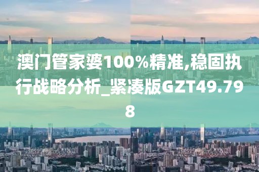 澳门管家婆100%精准,稳固执行战略分析_紧凑版GZT49.798
