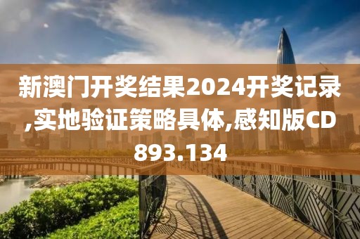 新澳门开奖结果2024开奖记录,实地验证策略具体,感知版CD893.134