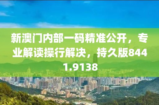新澳门内部一码精准公开，专业解读操行解决，持久版8441.9138