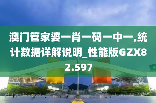 澳门管家婆一肖一码一中一,统计数据详解说明_性能版GZX82.597